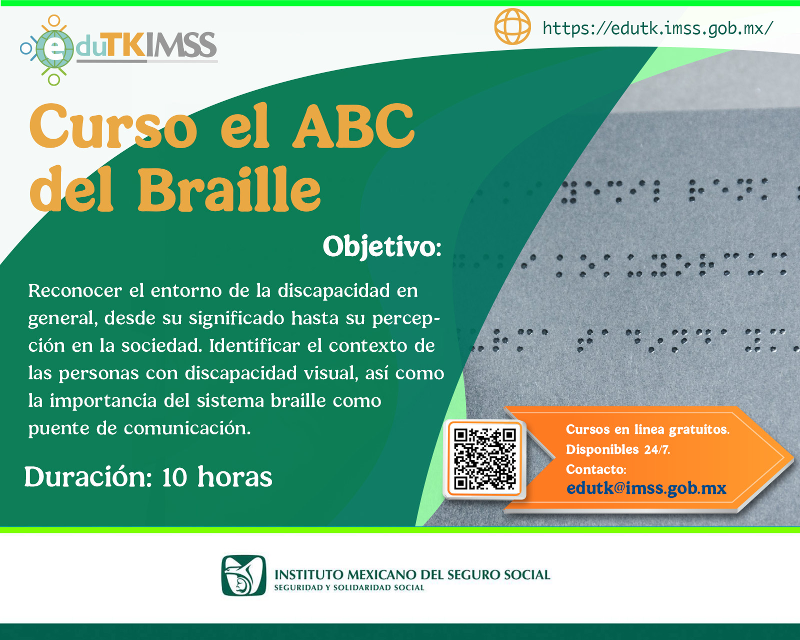 Curso el ABC del Braille